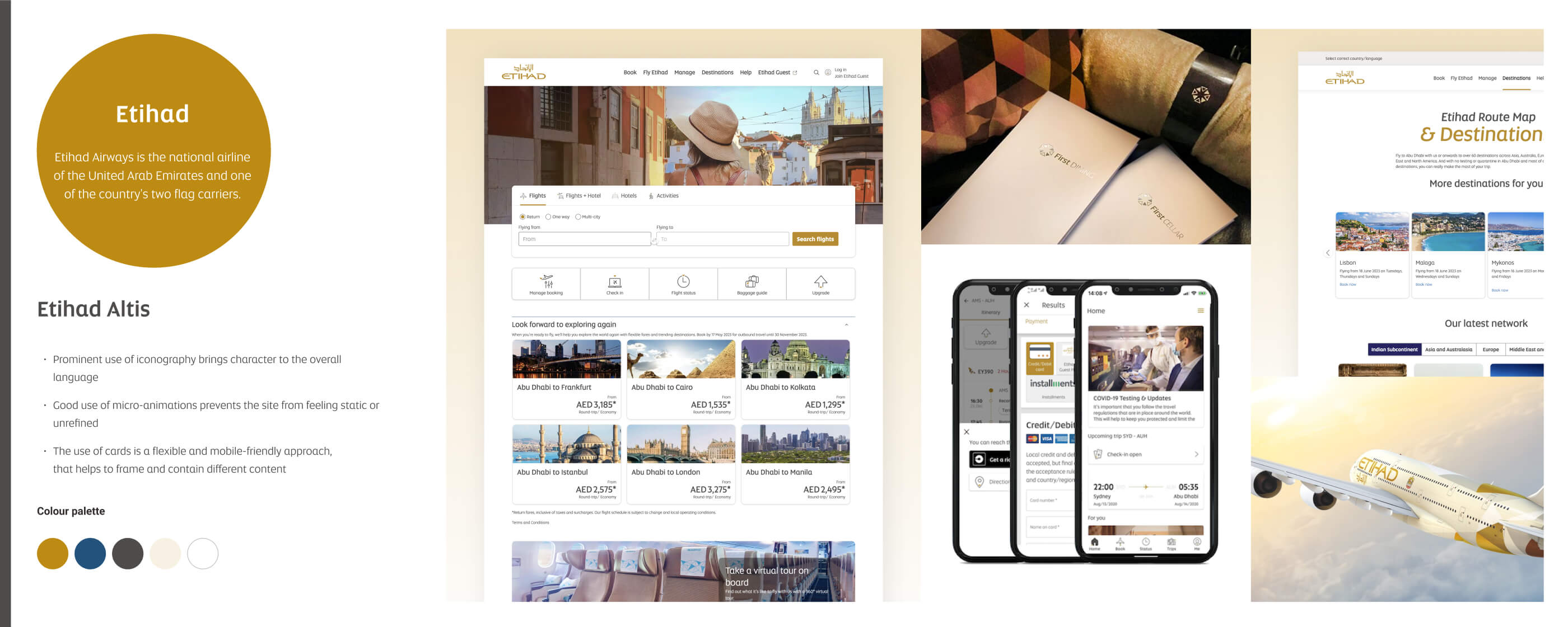 Brand look and feel analysis of Etihad