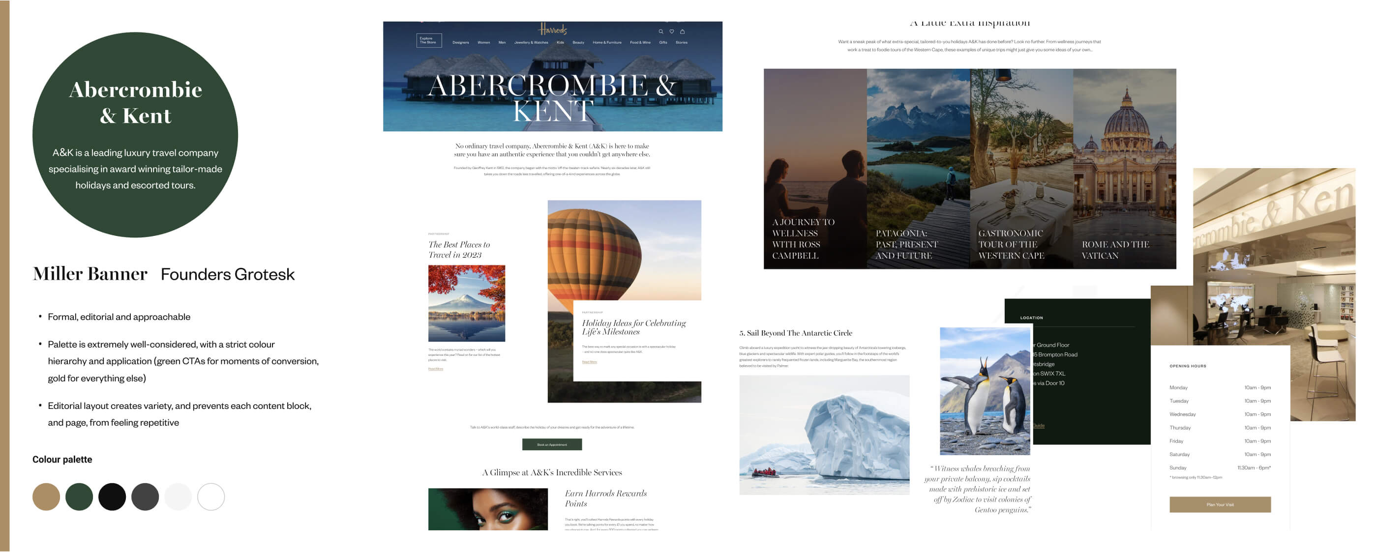 Brand look and feel analysis of Abercrombie & Kent